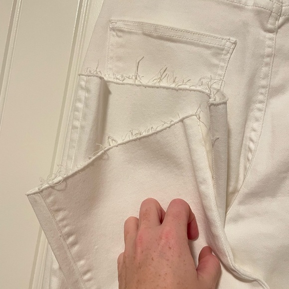 Frank & Eileen Killian Crop Flare Jeans in White high rise 
Like new size 27 - Picture 11 of 12